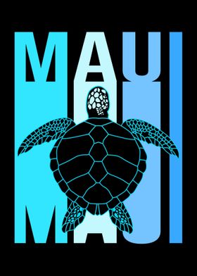 Maui Hawaii Sea Turtle