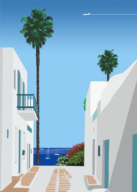 Greece City Pop art