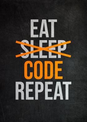 Eat Sleep Code Repeat