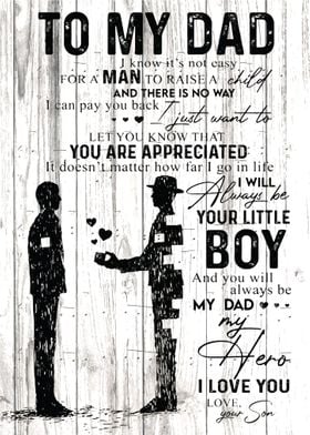 To My Dad Father day