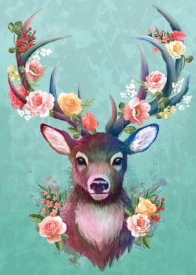 Deer of Spring