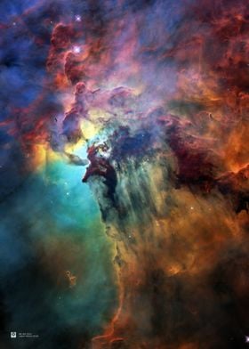 Lagoon Nebula NGC 6523