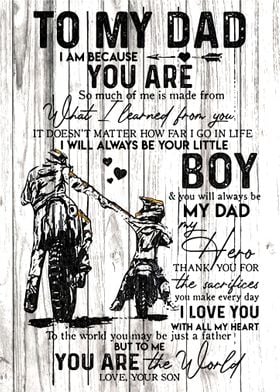 To My Dad Father day