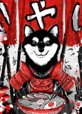 Japan Shiba Ramen Ruby Art