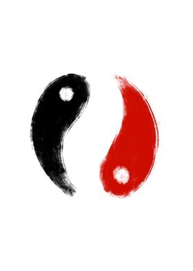 Minimalism Koi Yin Yang