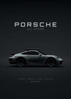 Porsche 911 Dakar 2023
