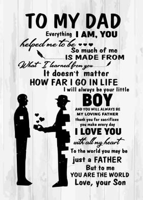 To My Dad From Son